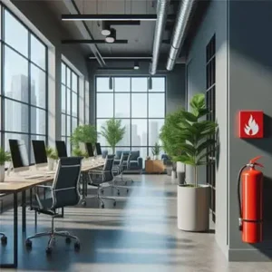 تجهیزات اعلام حریق برای ساختمان تجاری